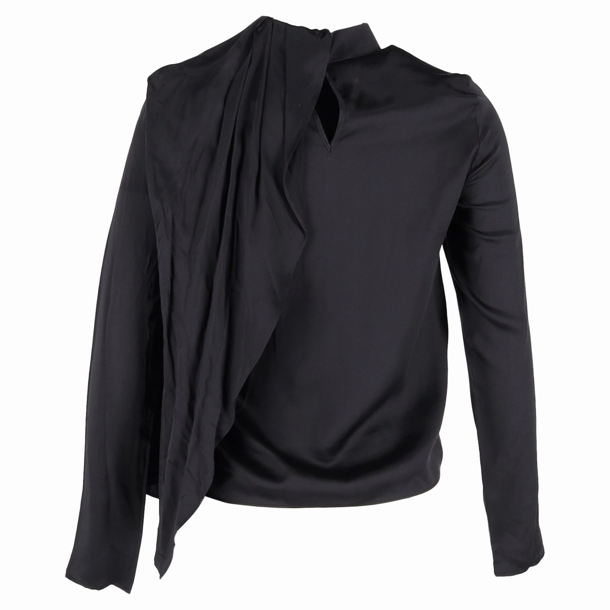 Dodo Bar Or Berna Blouse in Black Silk