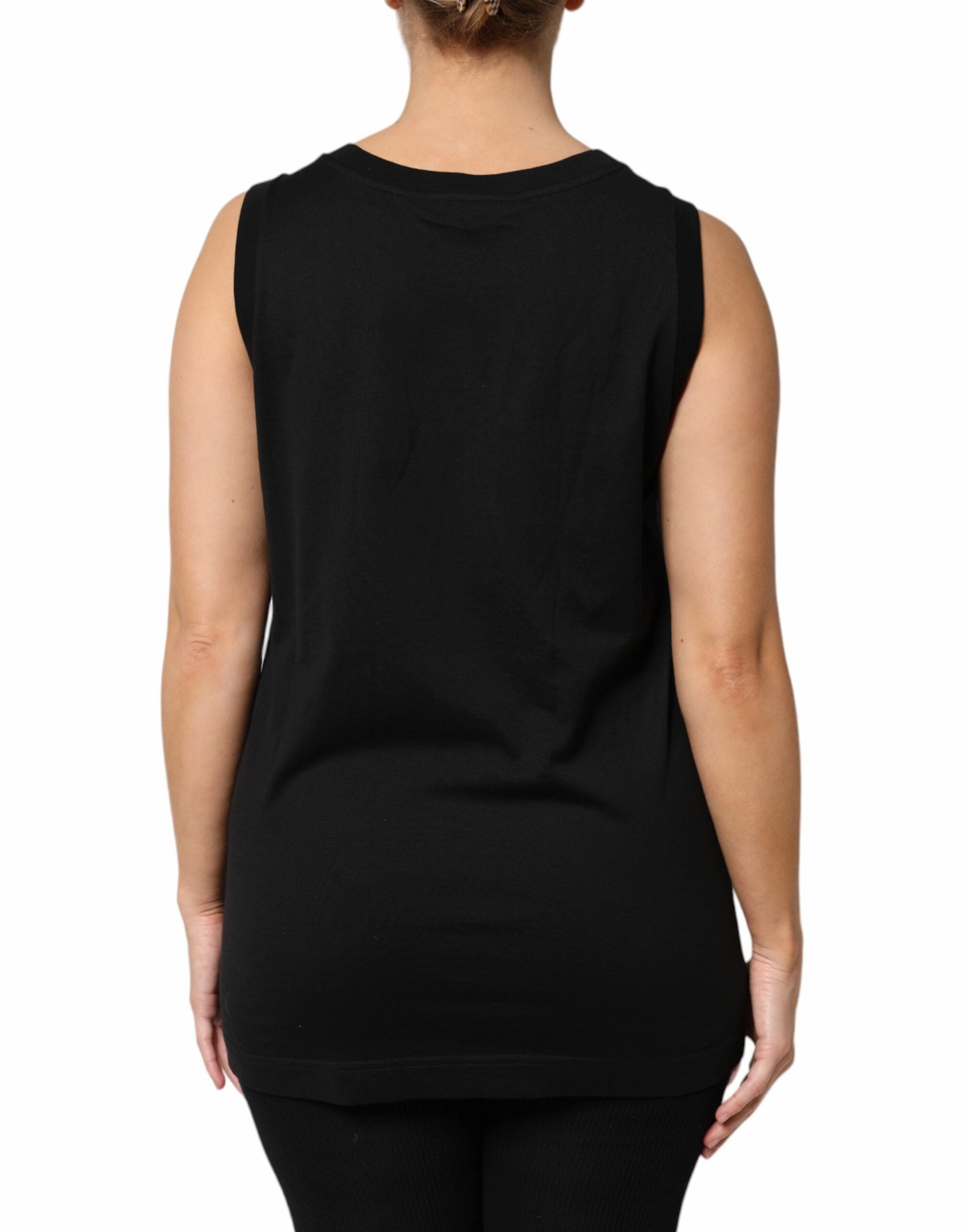 Dolce & Gabbana DG Embellished Sleeveless Tank Women's Top