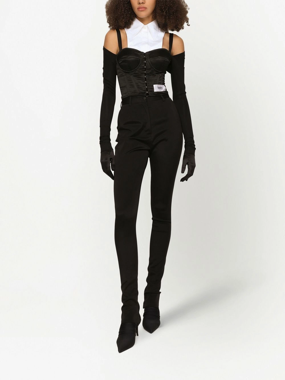 Dolce & Gabbana Women's Laye-Shirt Corset Top