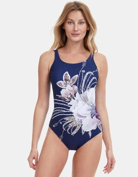 Dolce Vita Mastectomy Swimsuit - Navy Gottex - Gottex swimsuits discount
