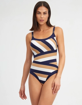 Doris Tank Swimsuit - Stripe Nuria Ferrer - Nuria Ferrer fashion sale
