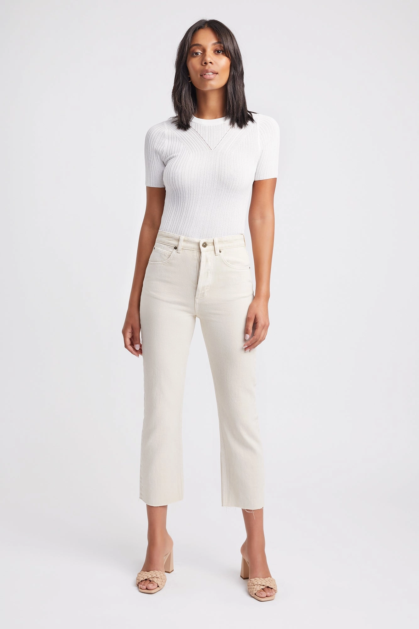 Dowd Straight Crop Jean womens jeans online discount