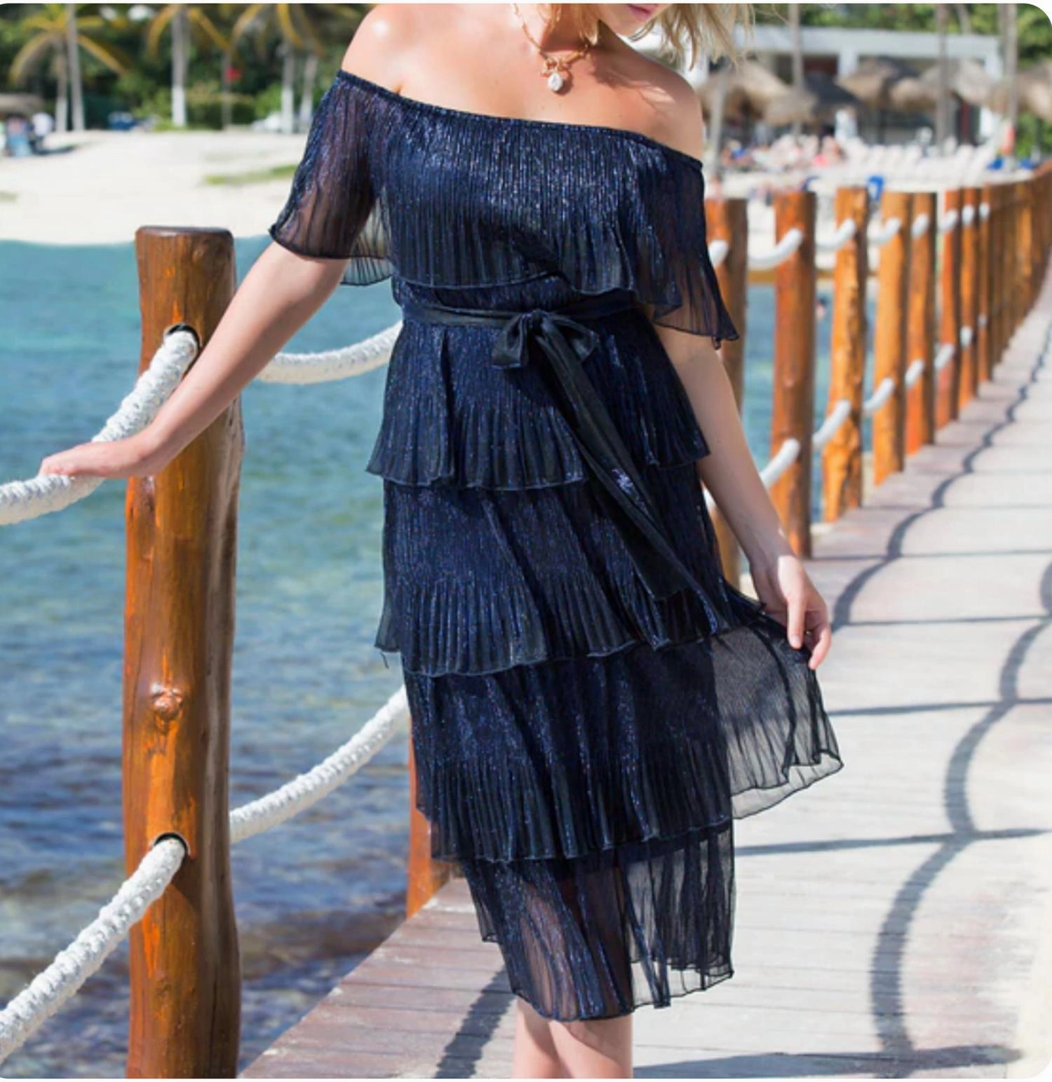 Dress 222171 in Midnight Blue