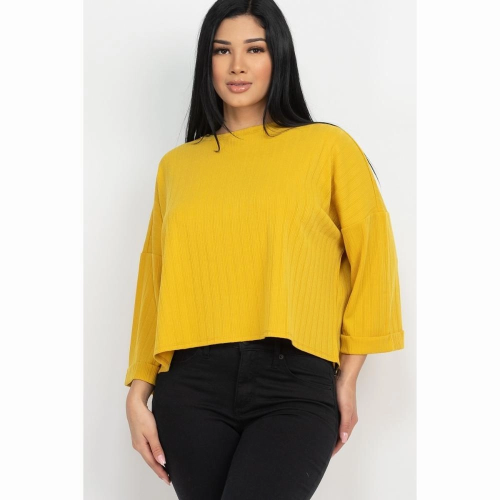 Drop Shoulder Top