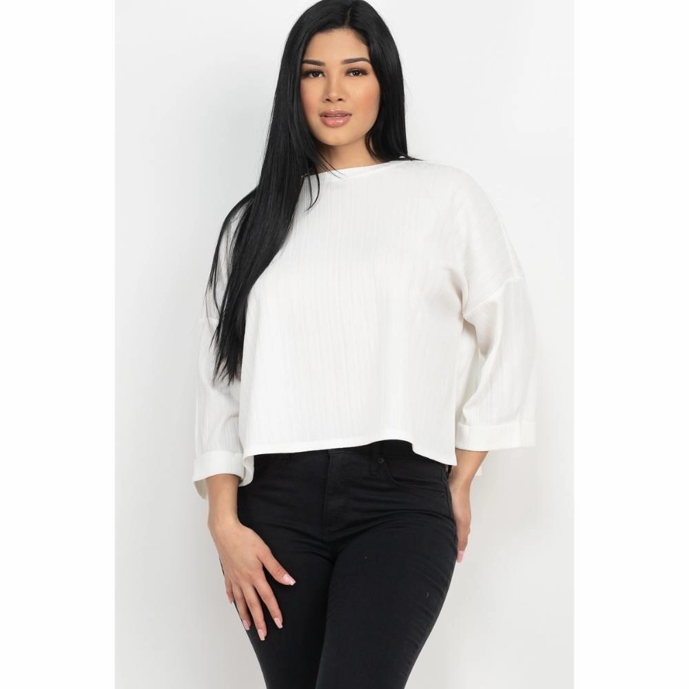 Drop Shoulder Top