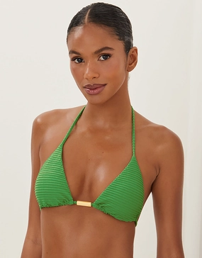 Dune Tri Bikini Top - Green Swim Womens - beachwear discount