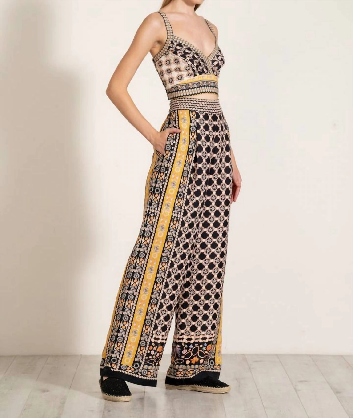 Elara Pleated Bustier In Brown