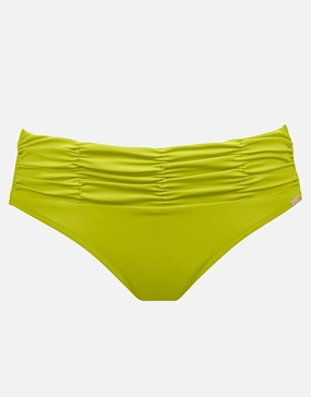 Elements Ruched Bikini Pant - Kiwi Green Maryan Mehlhorn - Maryan Mehlhorn dresses