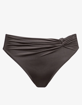 Elevation Bikini Pant - Satin Zinc Maryan Mehlhorn - Maryan Mehlhorn dresses