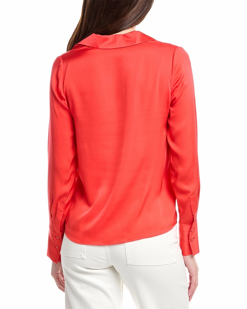 Elie Tahari The Ciaran Silk-Blend Blouse