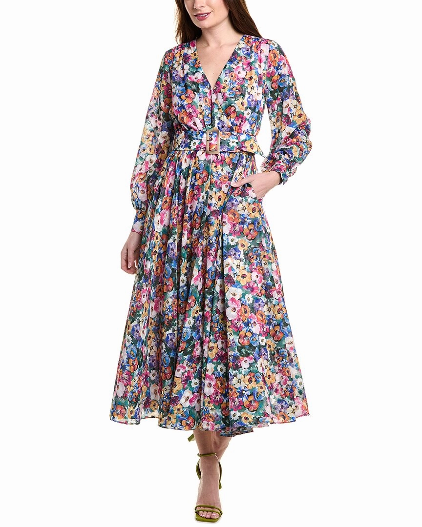 Elie Tahari The Milena Midi Dress