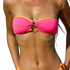 Ella Bandeau Top Swim Womens - bandeau bikinis clearance