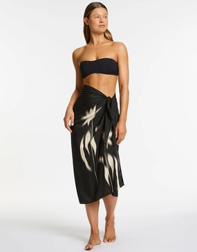 Elora Sarong - Black Jets - Jets swimwear best price