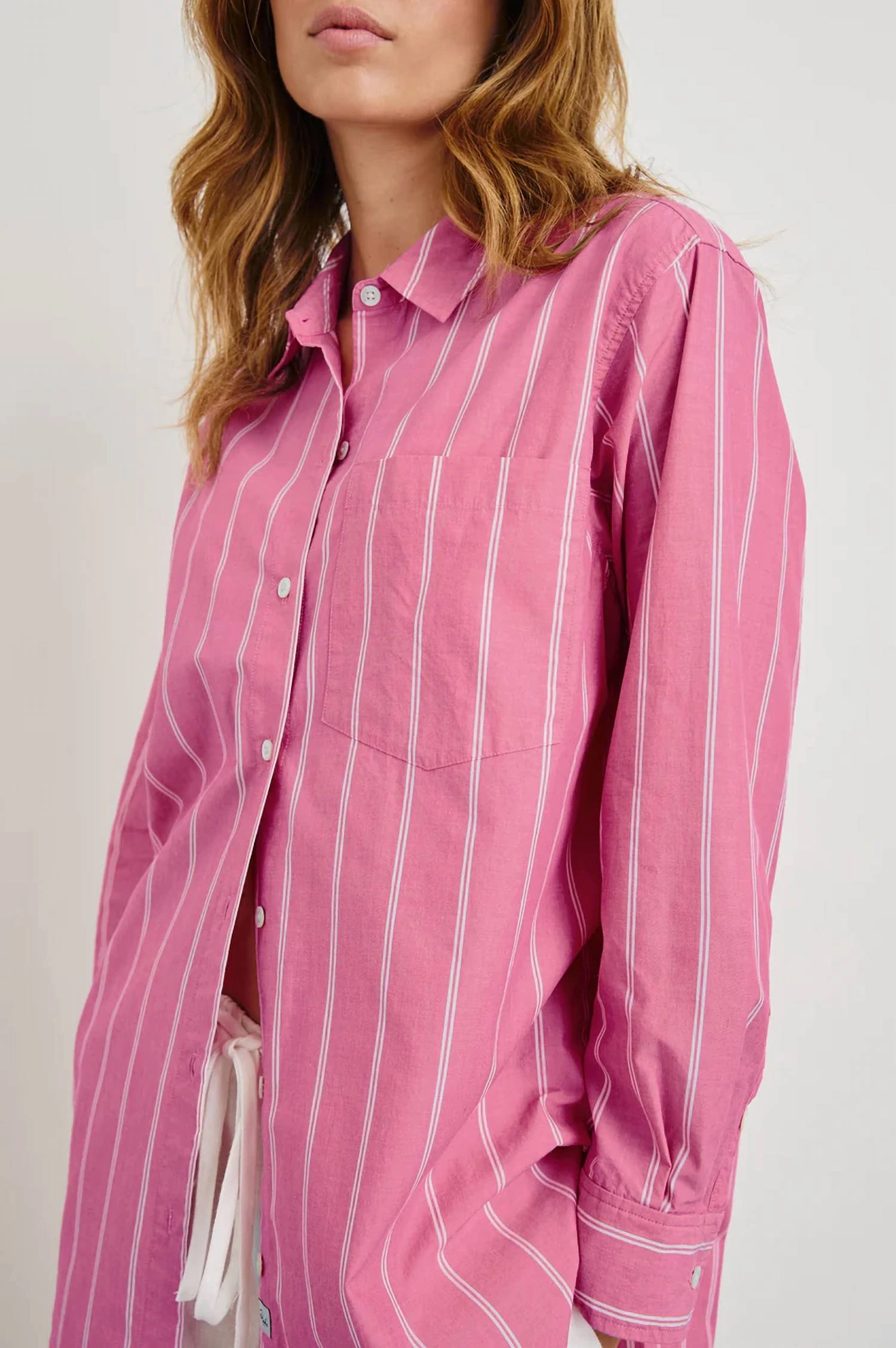 Elsa Shirt In Hibiscus White