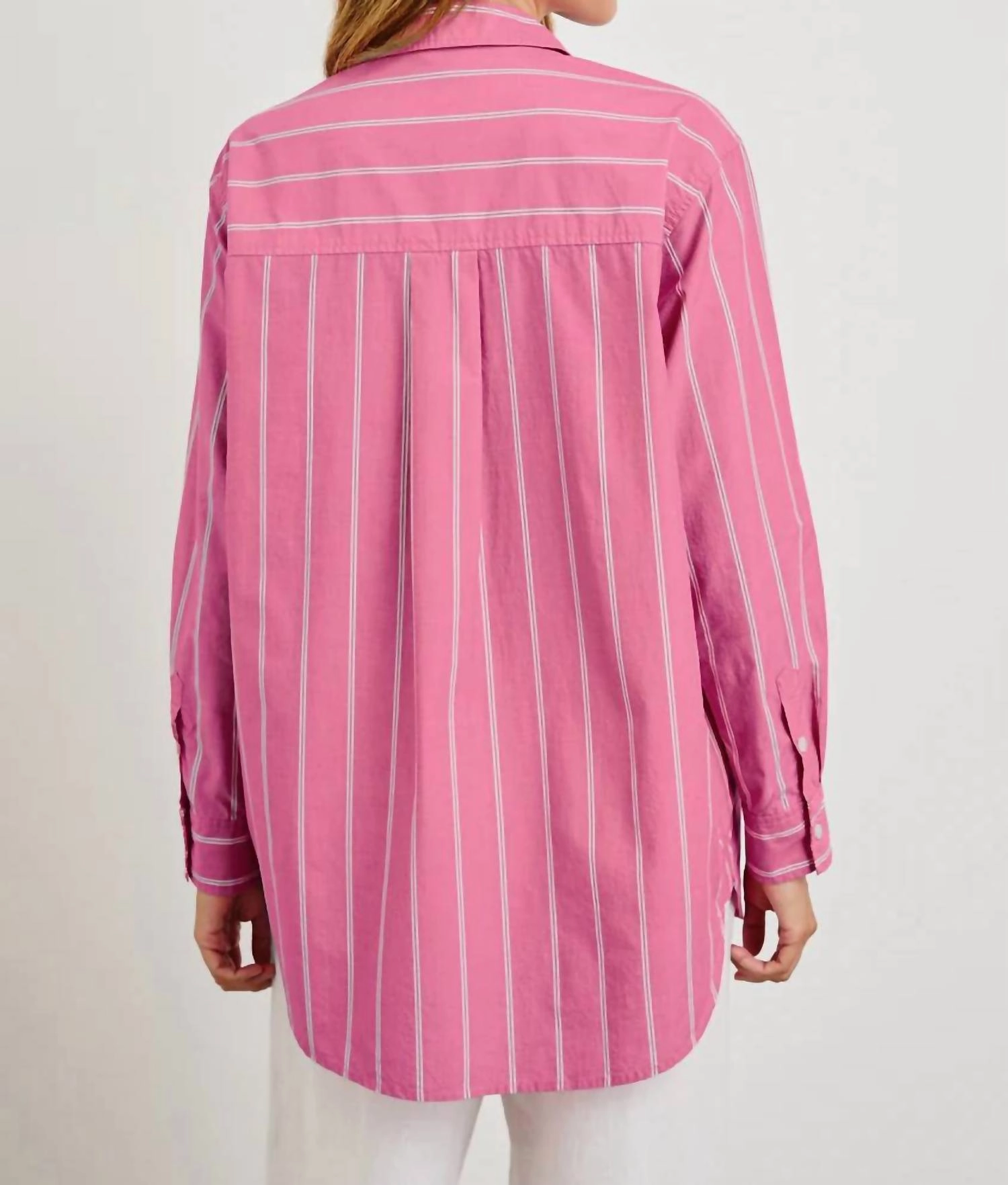 Elsa Shirt In Hibiscus White