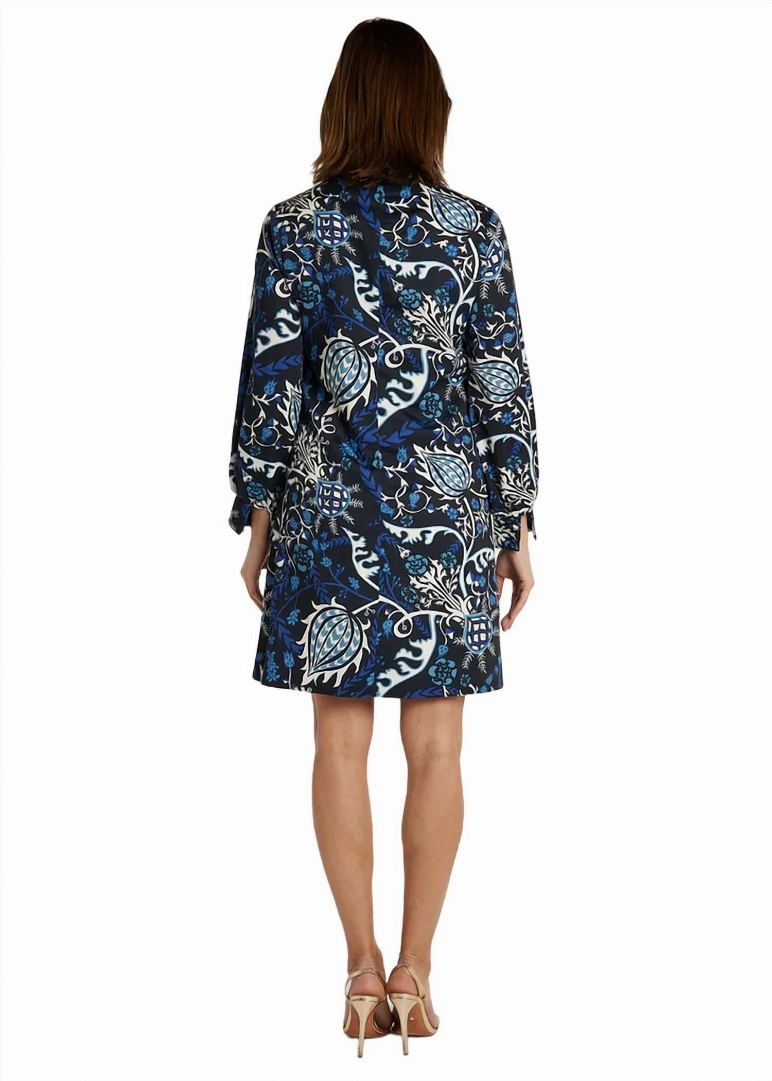 Emery Dress In Frolic Black