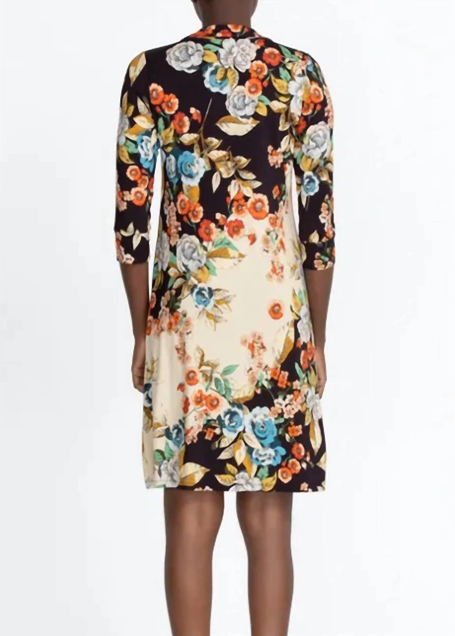 Emma Rose Polo Tunic Dress In Multi