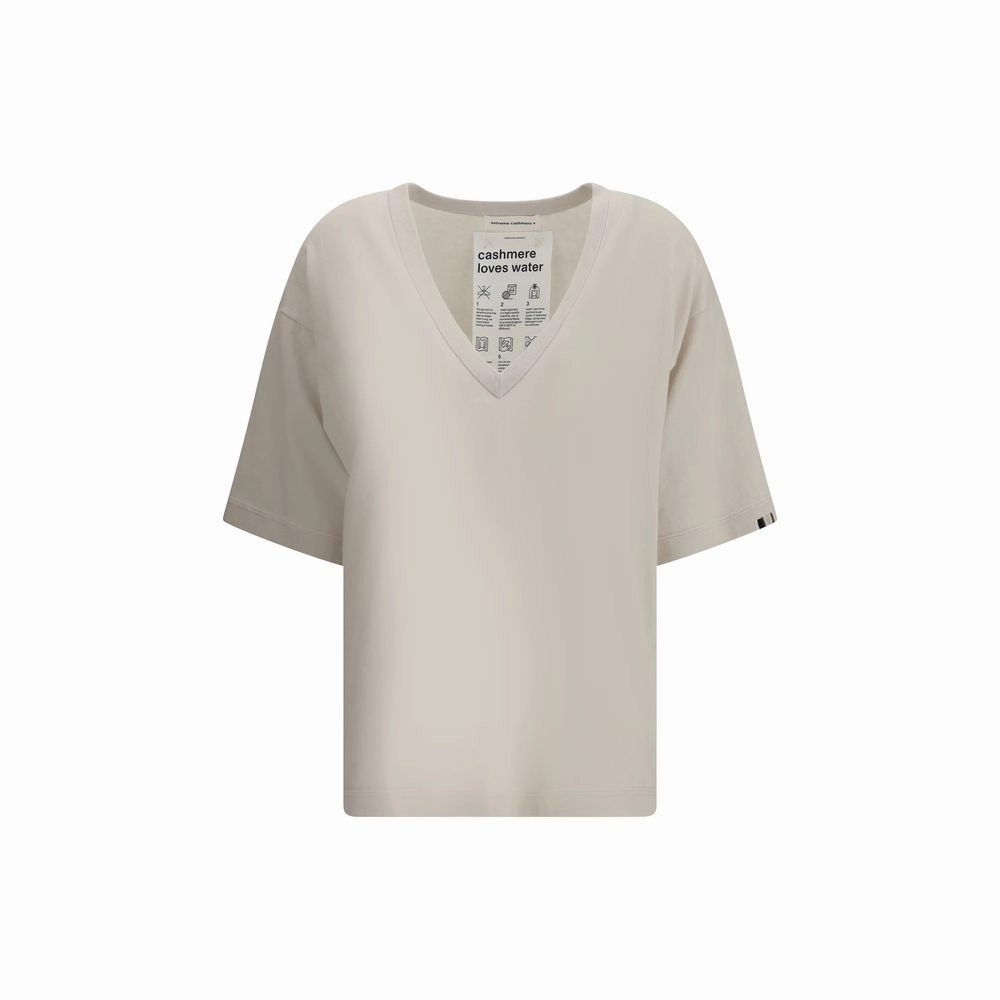 Extreme Cashmere V-Neck cotton Women's Top