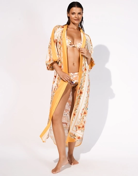 Exuberance Buttoned Maxi Shirt - Solar Maryan Mehlhorn - Maryan Mehlhorn dresses