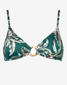 Fantasy Resort Ring Bralette Bikini Top - Jungle Boogie Swim Womens - one-pieces cheap