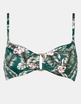 Fantasy Resort Underwired Bikini Top - Jungle Boogie Swim Womens - crochet bikinis sale