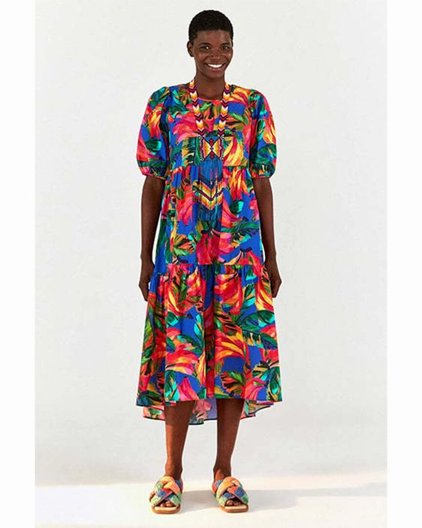 FARM Rio Bananamix Midi Dress