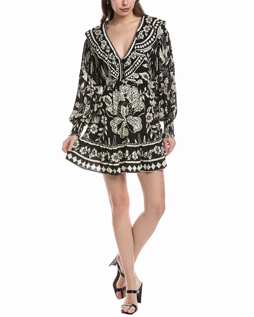 FARM Rio Ruffle Mini Dress