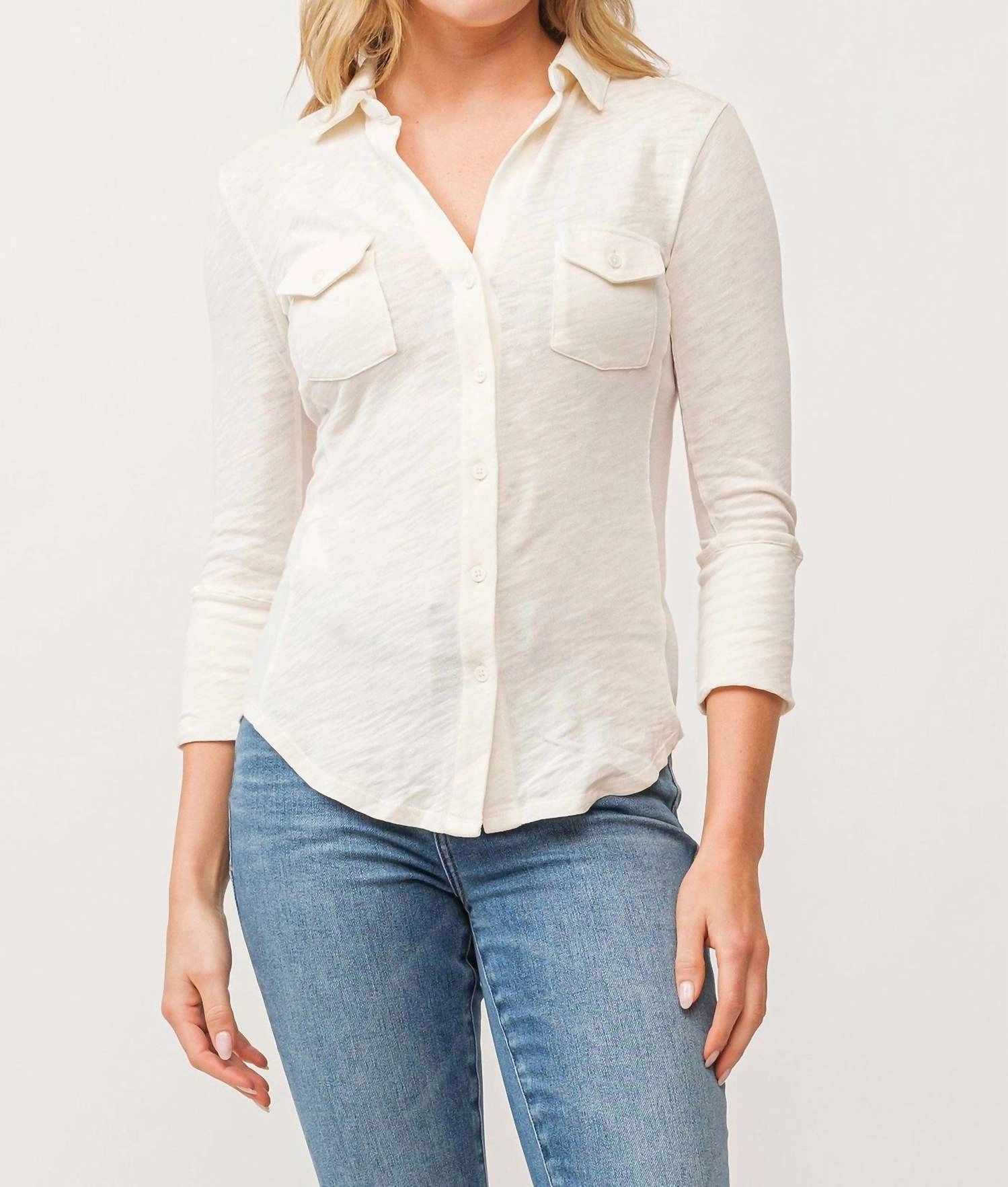 Fedora Top In Antique White