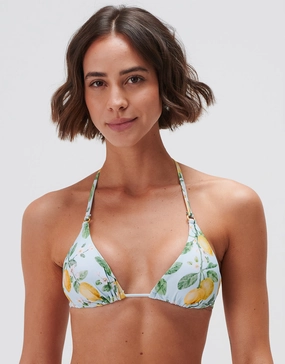 Fior di Limone Triangle Bikini Top - Sorrento Sky Swim Womens free shipping