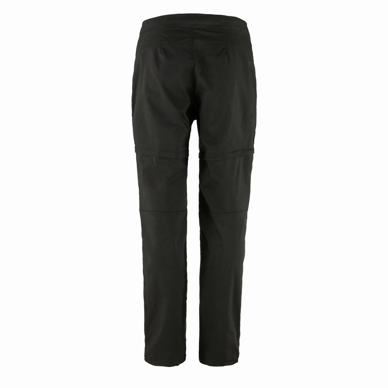 Fjallraven Womens Abisko Hike Zip-Off Trousers Reg Leg Black