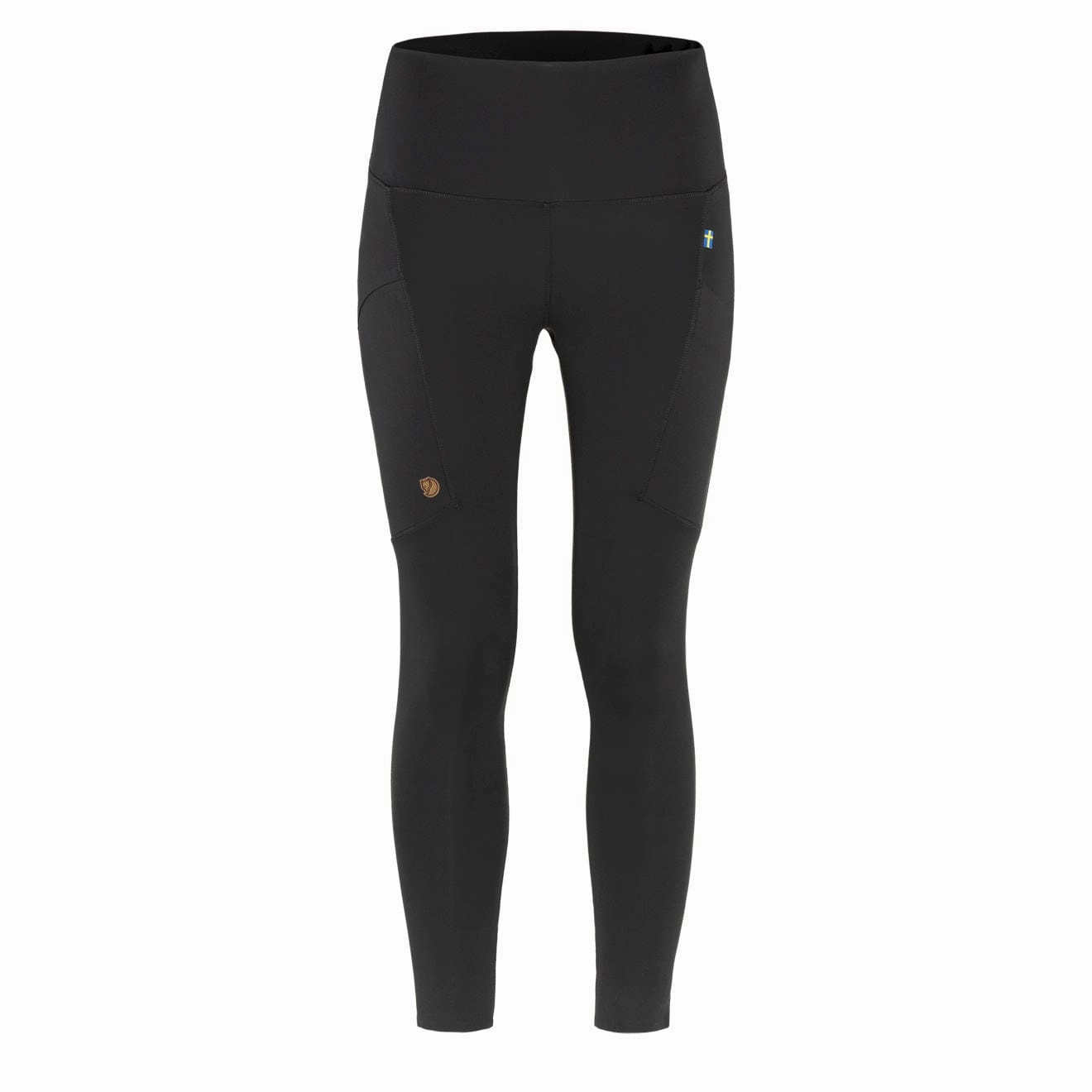 Fjallraven Womens Abisko Tights Black womens pants flash sale