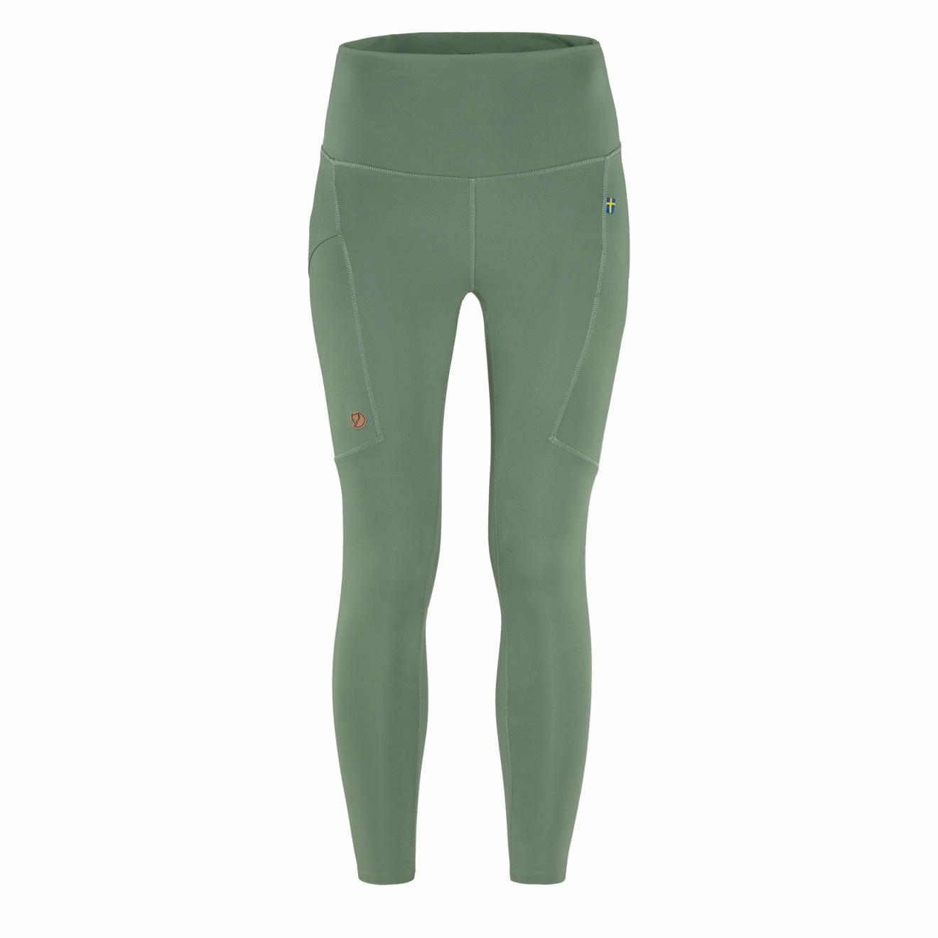 Fjallraven Womens Abisko Tights Patina Green womens pants flash sale