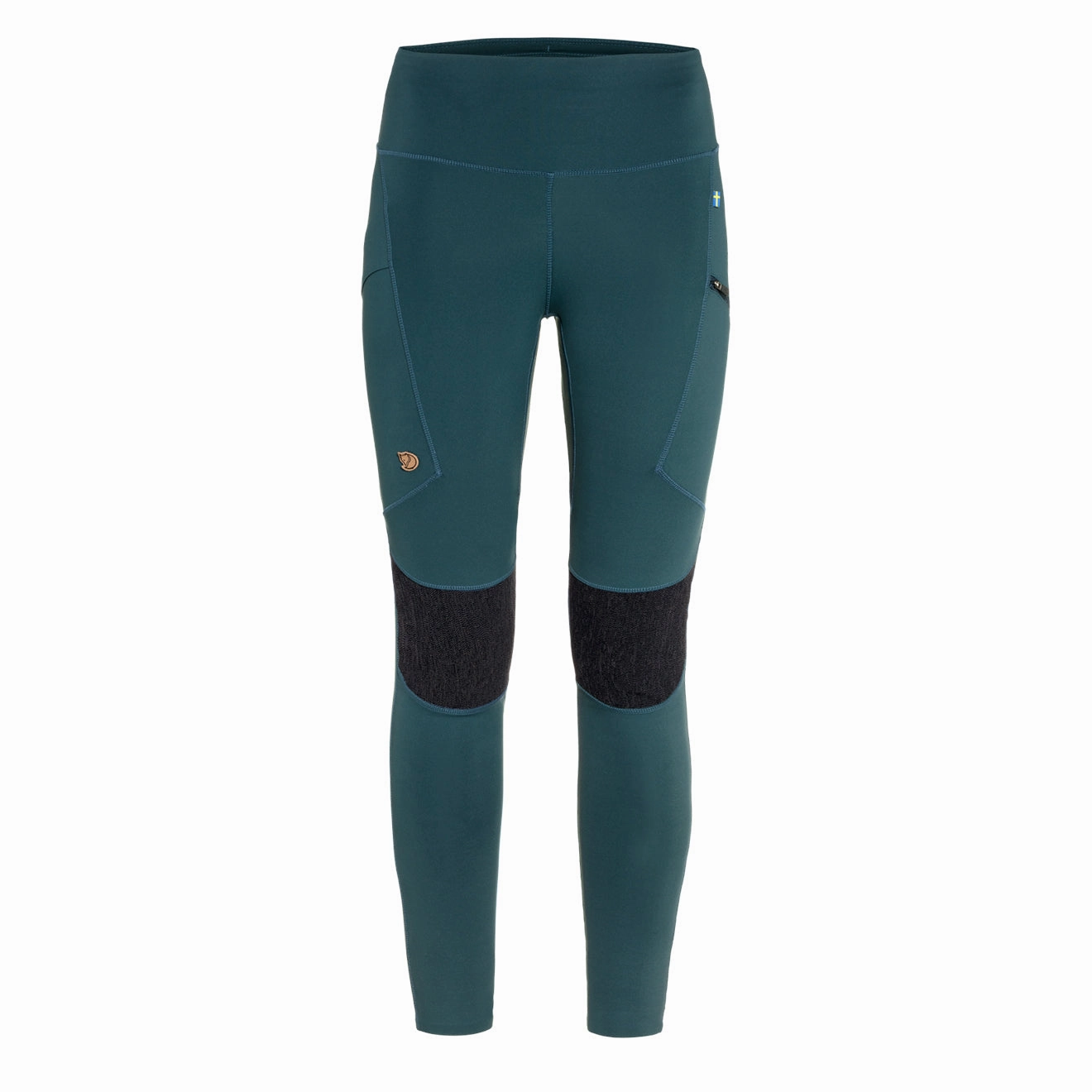 Fjallraven Womens Abisko Trekking Tights HD Mountain Blue womens pants flash sale