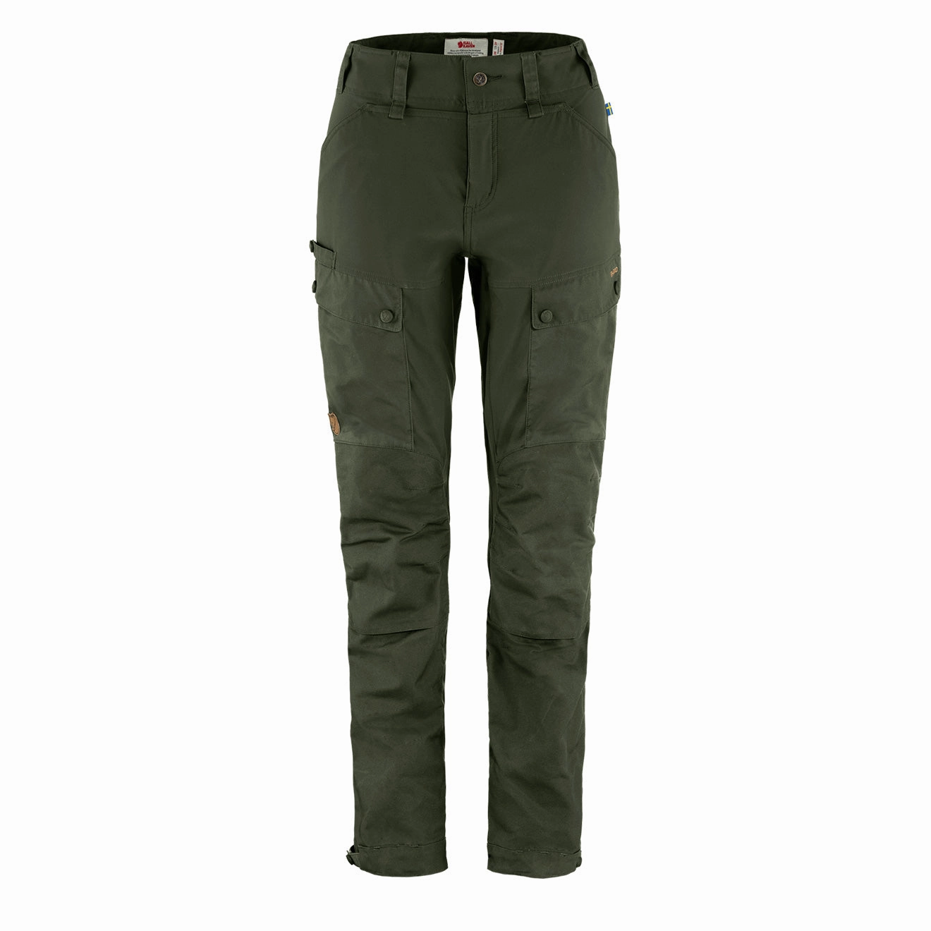 Fjallraven Womens Forest Hybrid Trousers Deep Forest womens pants flash sale