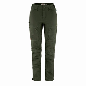 Fjallraven Womens Forest Hybrid Trousers Deep Forest womens pants flash sale