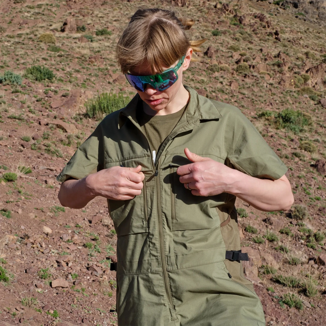 Fjallraven Womens Hoja Field Suit Green