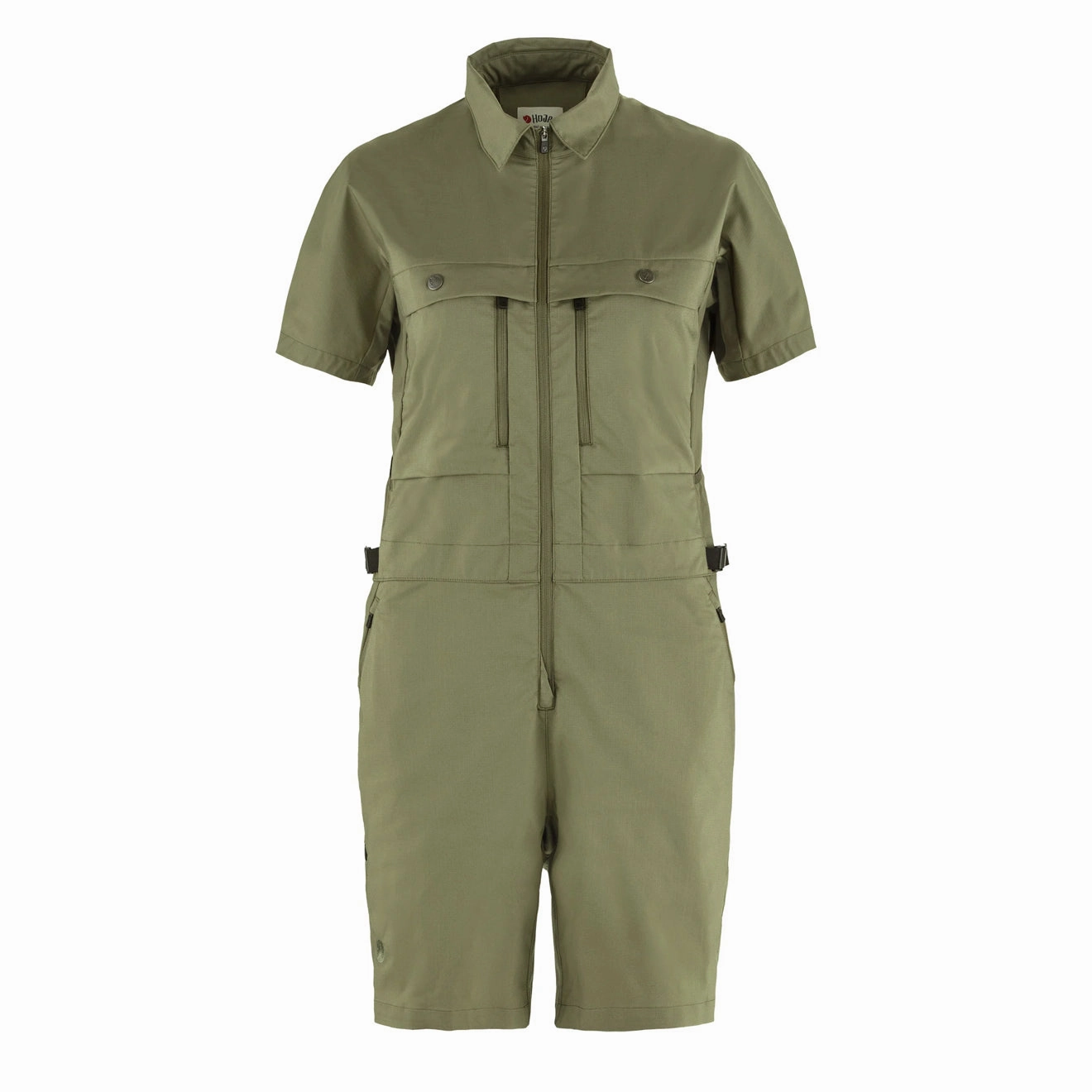 Fjallraven Womens Hoja Field Suit Green womens pants flash sale