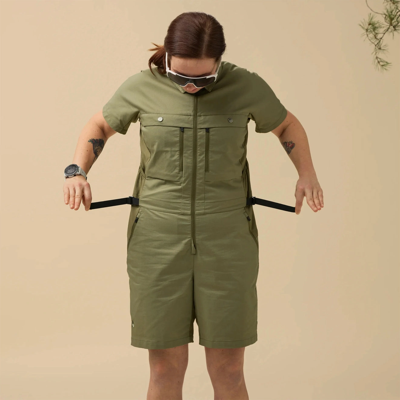 Fjallraven Womens Hoja Field Suit Green