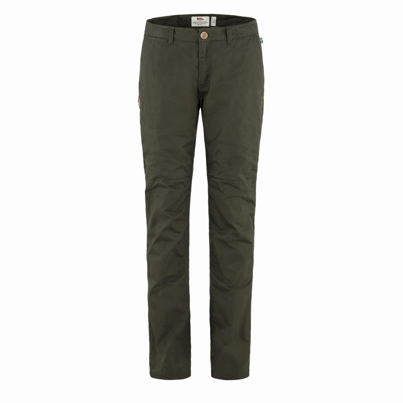 Fjallraven Womens Sormland Tapered Winter Trousers Deep Forest womens pants flash sale