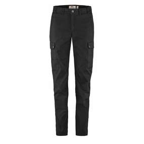 Fjallraven Womens Stina Trousers Black womens pants flash sale