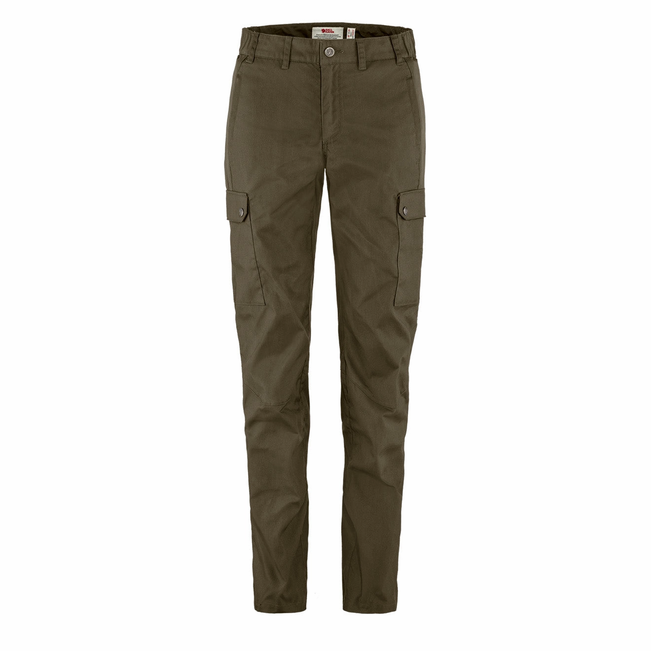 Fjallraven Womens Stina Trousers Dark Olive womens pants flash sale