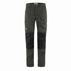 Fjallraven Womens Vidda Pro Trousers Short Dark Grey / Black womens pants flash sale