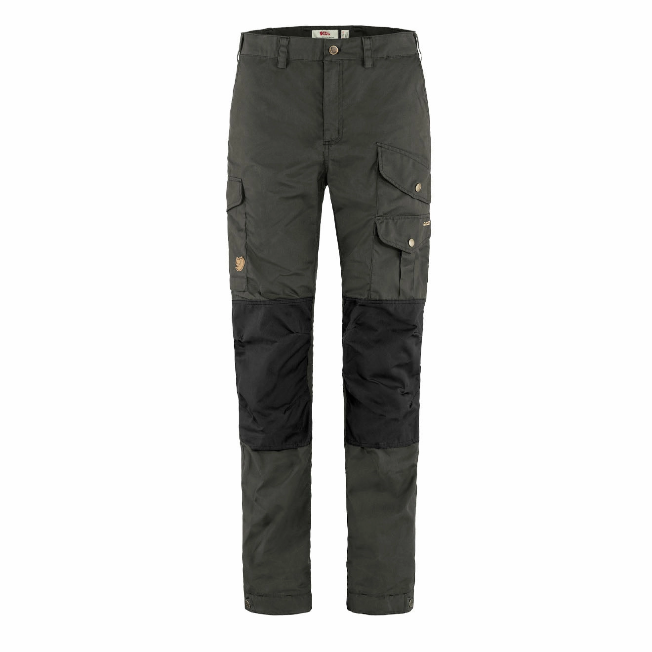 Fjallraven Womens Vidda Pro Trousers Short Dark Grey / Black womens pants flash sale