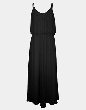 Flounce Maxi Dress - Black Watercult - Watercult swimsuits sale