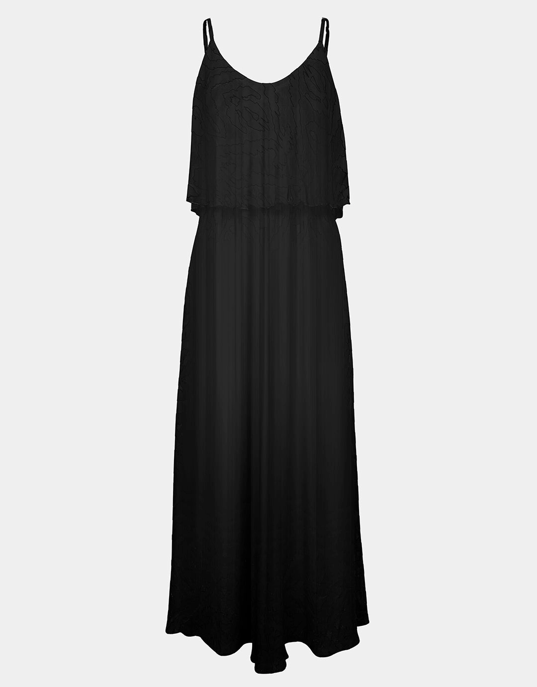 Flounce Maxi Dress - Black Watercult - Watercult swimsuits sale