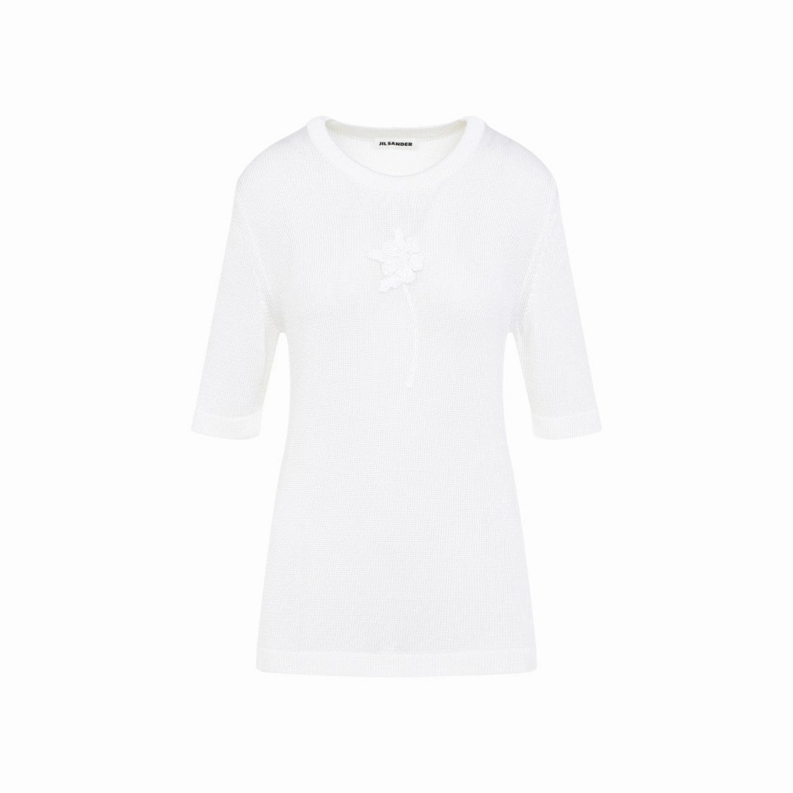 Flower Crochet T-Shirt