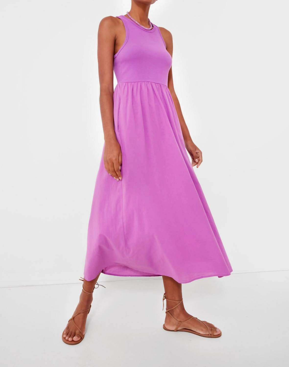 Flynn Dress In Purple Orchid