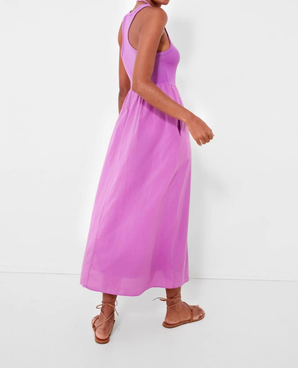 Flynn Dress In Purple Orchid