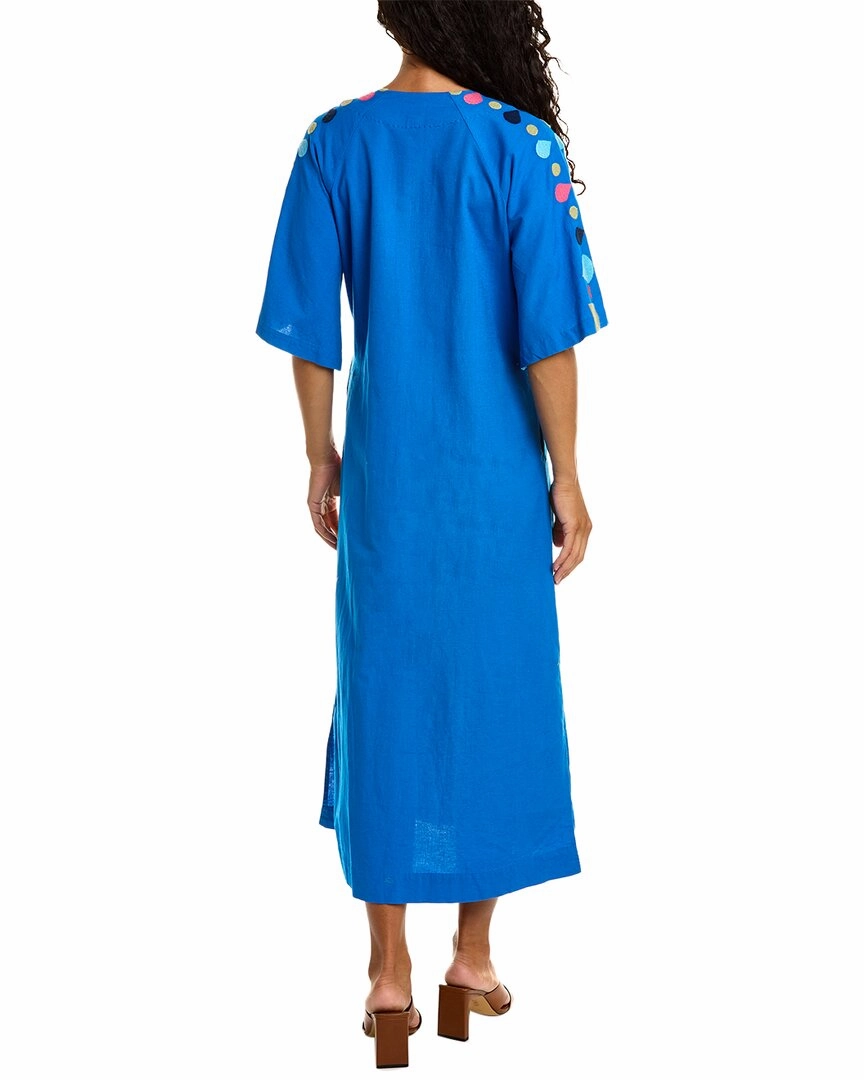 Frances Valentine Delightful Linen-Blend Caftan