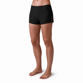 Free Country Women's Laser Cut Boyshort Swim Womens - bandeau bikinis clearance
